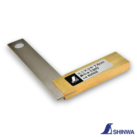 Shinwa Japanese Mini Try Square 7.5cm - 62022