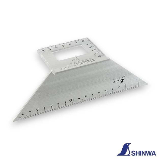 Shinwa 62114 Large 45 and 90 degree precision mitre square