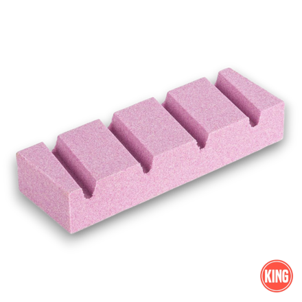 King ceramic flattening stone used to level and maintain whetstones for accurate knife sharpening