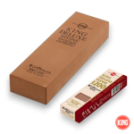 King 1200 medium grit whetstone used for sharpening and refining kitchen knives