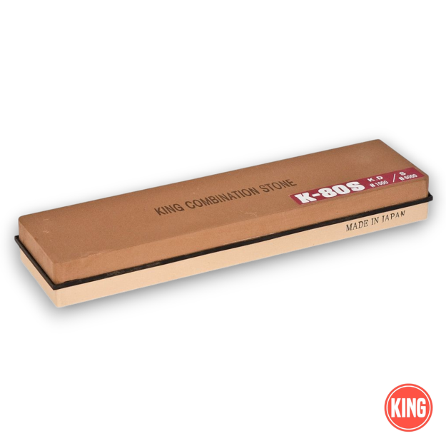 King K-80S 1000/6000 combination waterstone sharpening kitchen knife