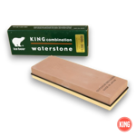 King 1200/8000 grit Japanese combination waterstone sharpening stone for knives and tools