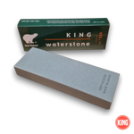 King Japanese 220 grit coarse waterstone sharpening stone for knives and tools