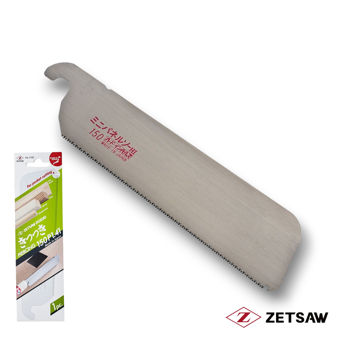 Z-Saw Japanese Spare Blade Small Dozuki Panel Piercing Saw 150mm 07102 ...