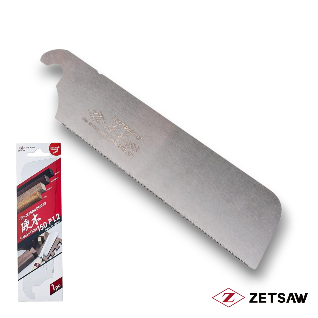 Z-Saw Hardwood Blade 150mm for Japanese Dozuki Panel Saw – Fine ...