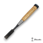 Shusaku Oire 18mm Japanese chisel made from white paper steel with wooden handle