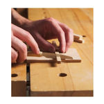 Hishika 60mm Mini Kariwaku Japanese hand saw with a single-edge blade and traditional wooden handle.