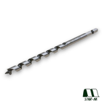 Star-M No.6 8mm combination auger drill bit for woodworking with hex shank and spiral flute