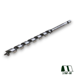 Star-M No.6 10mm combination auger drill bit for woodworking with hex shank and spiral flute
