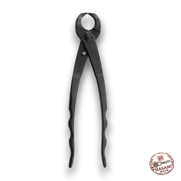 Hasami Japanese carbon steel bonsai Mikiwari stem cutters for root and branch pruning