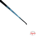 Japanese keyhole saw with narrow blade for precise drywall and woodworking cuts