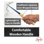 200mm double edge Japanese keyhole pull saw for precise detail and internal cutting