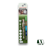Star-M 601 10.5mm Japanese precision drill bit with hex shank designed for clean drilling in wood, bamboo, PVC, acrylic and rubber.