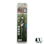 Star-M 601 15mm Japanese precision drill bit with hex shank designed for clean drilling in wood, bamboo, PVC, acrylic and rubber.