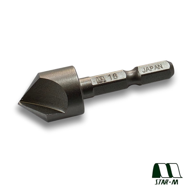 Star-M No. 5007 Japanese 16mm HSS Countersink Bit