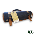 Star-M No. 7000 tool roll filled with wood auger bits and tied with secure cord