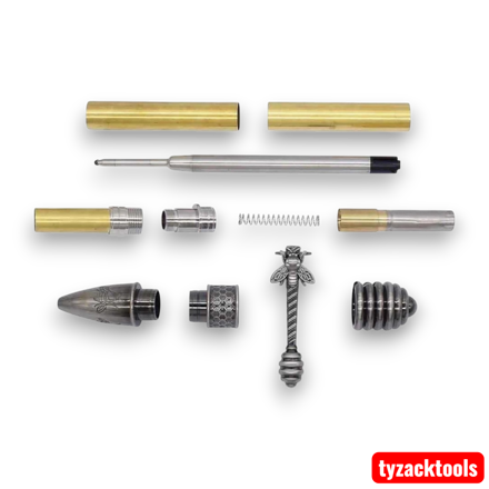 Honeybee Pen Kit – Gun Metal HB2