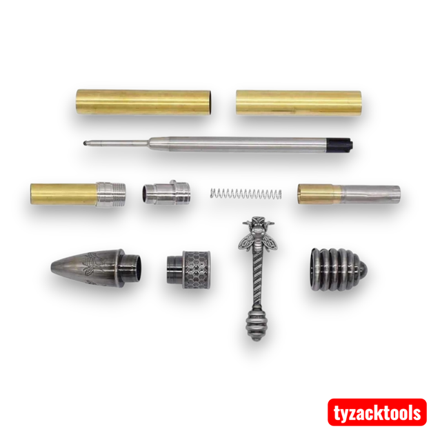 Honeybee Pen Kit – Gun Metal HB2