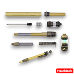 Lighthouse Twist Pen Kit LH2 with antique bronze polished finish and nautical-themed decorative hardware.