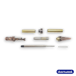 Charnwood PS3 Pirate Skull Twist Pen Kit in Antique Rose Copper
