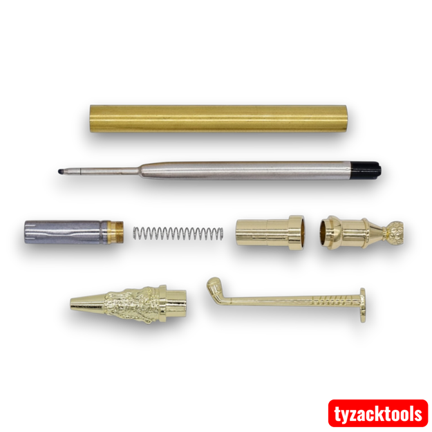 Golf Pen Kit Woodturning Pen Making Kit Twist Ballpoint DIY