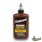 Titebond 5013 Liquid Hide Glue 237ml (8 fl. oz.) bottle for woodworking, furniture restoration, and instrument repair.