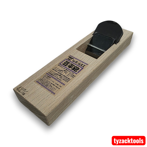 Japanese Mame Kanna 42mm woodworking hand plane for precision smoothing and fine finishing.