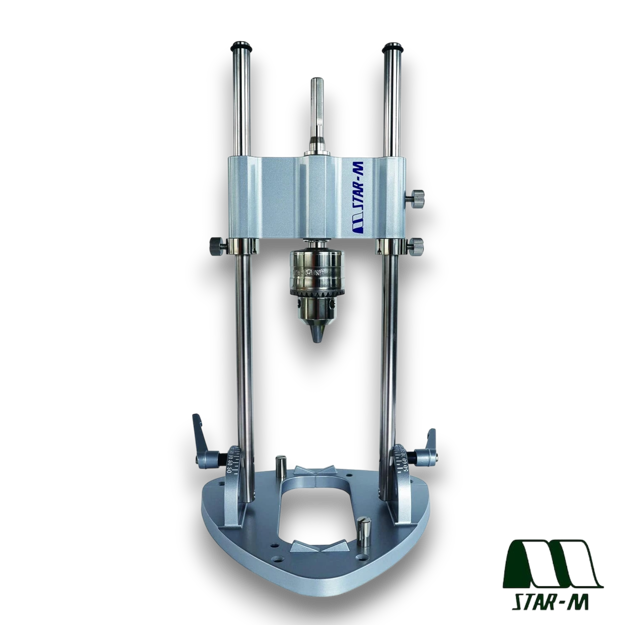 No.50R RULO Drill Stand for precise vertical drilling in woodworking, DIY, and workshop applications.
