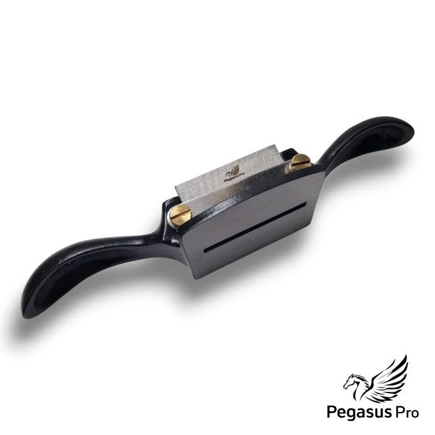 Pegasus Pro No. 80 Cabinet Scraper with cast iron body and 70mm high-carbon steel blade for woodworking.