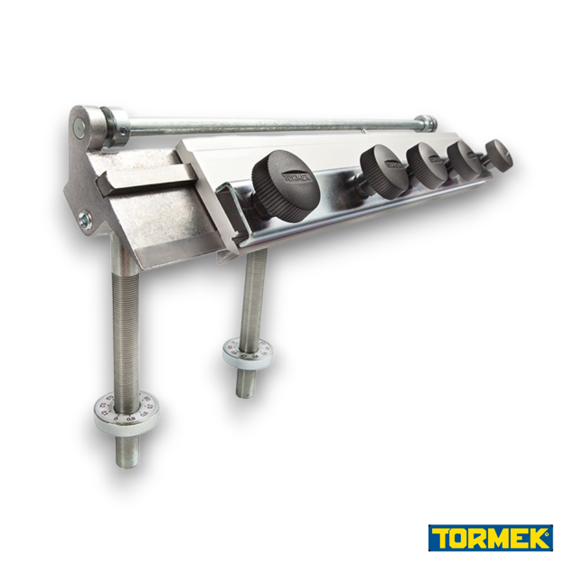 Tormek SVH-320 Planer Blade Attachment for sharpening HSS planer blades on Tormek T-4 and T-8 sharpening systems.