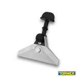 Tormek KJ-140 Wide Centering Knife Jig for sharpening long, flexible knives with precise self-centering alignment and symmetrical bevels.