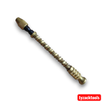 Brass Spring Archimedean Drill TY5241 with hardwood handle and spring-loaded spiral shaft for precision jewellery making, model making and fine drilling applications.