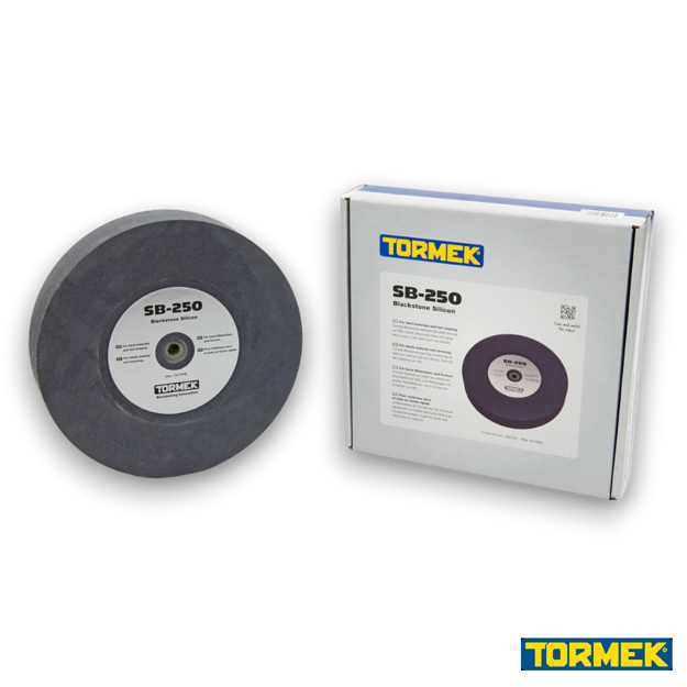 Tormek SB-250 Blackstone Silicon 250mm grinding wheel for Tormek T-8 and T-7 sharpening systems.