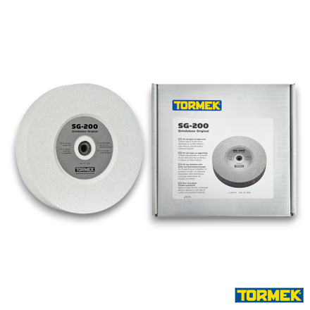 Tormek SG-200 Original 200mm Grindstone replacement sharpening wheel for Tormek T-4 and T-3 wet grinding systems