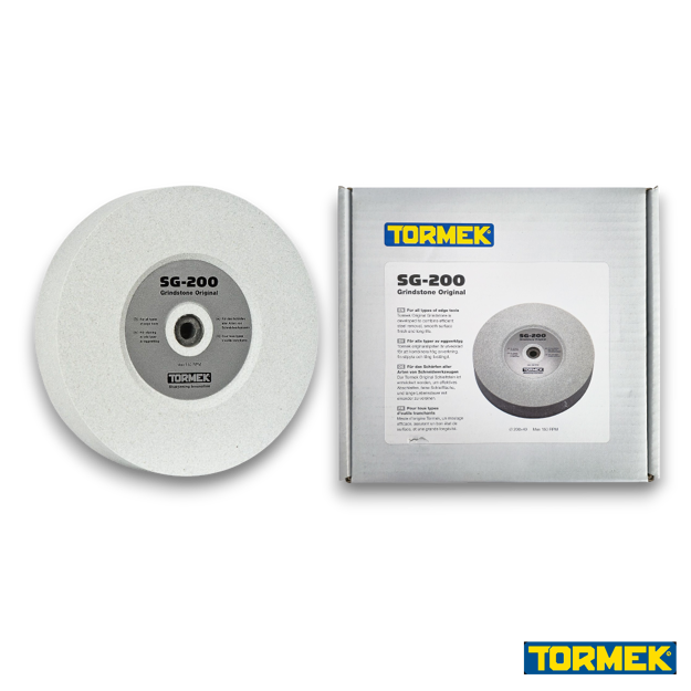 Tormek SG-200 Original 200mm Grindstone replacement sharpening wheel for Tormek T-4 and T-3 wet grinding systems