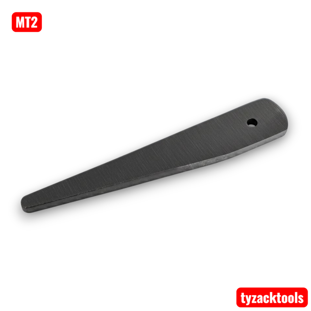 MT2 Drill Drift for Removing Morse Taper 2 Drills, Arbors and Sleeves