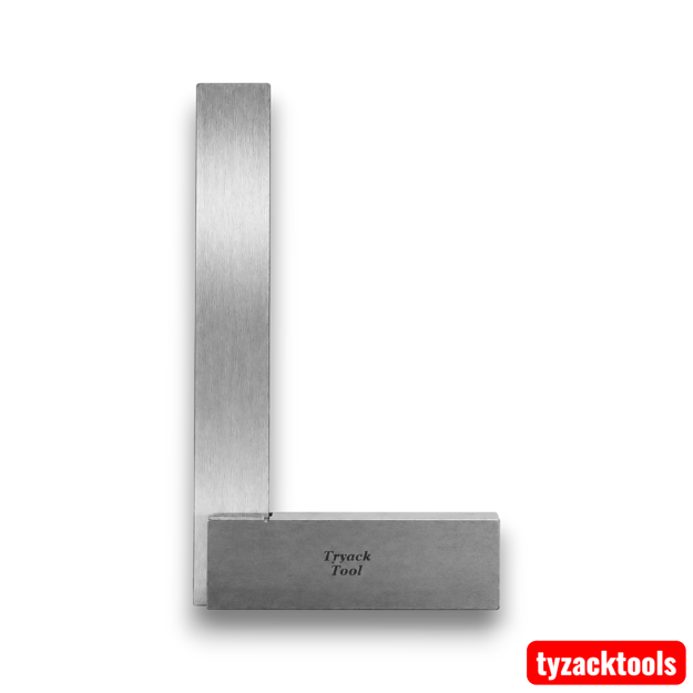 Tyzack 6" 150mm Engineers Square made from hardened spring steel for precision measuring and marking.