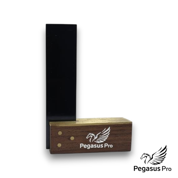 Pegasus Pro 3" Rosewood Try Square with Steel Blade