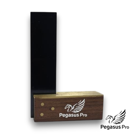 Pegasus Pro 6" Rosewood Try Square with Steel Blade