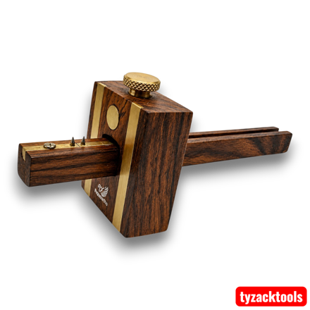 Pegasus Pro Mortice & Marking Gauge 6" / 150mm Rosewood & Brass Knob
