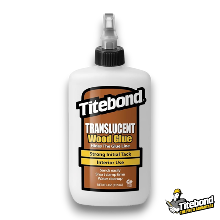 Titebond Translucent Wood Glue 8oz 237ml - 6123