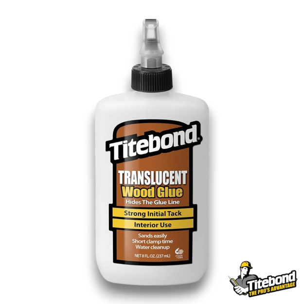 Titebond Translucent Wood Glue 8oz 237ml - 6123