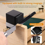 Magnetic Dovetail Saw Guide Woodworking Jig Precision Cutting Tool Aluminium Alloy