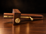 Pegasus Pro Mortice & Marking Gauge 3" / 75mm Rosewood & Brass Knob