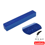 Blue dragon scale pen blank, 130×20×20mm