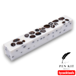 Coffee Bean Resin Pen Blank Made from Real Coffee Beans